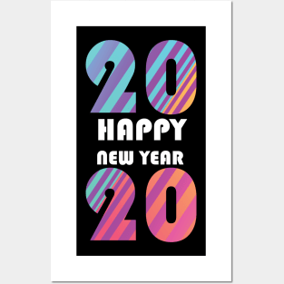 Happy New Year 2020 Posters and Art